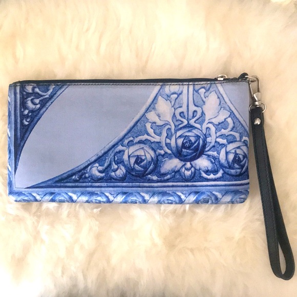 Unique ITALIAN designer silk wristlet purse PIERANGELO MASCIADRI - Picture 2 of 4